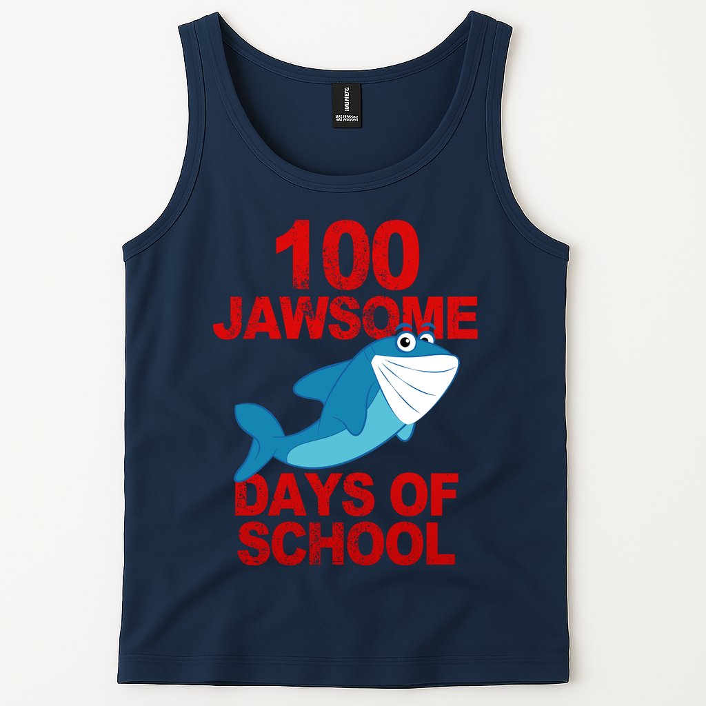 100 Jawsome Days Of School Shark Tank Top