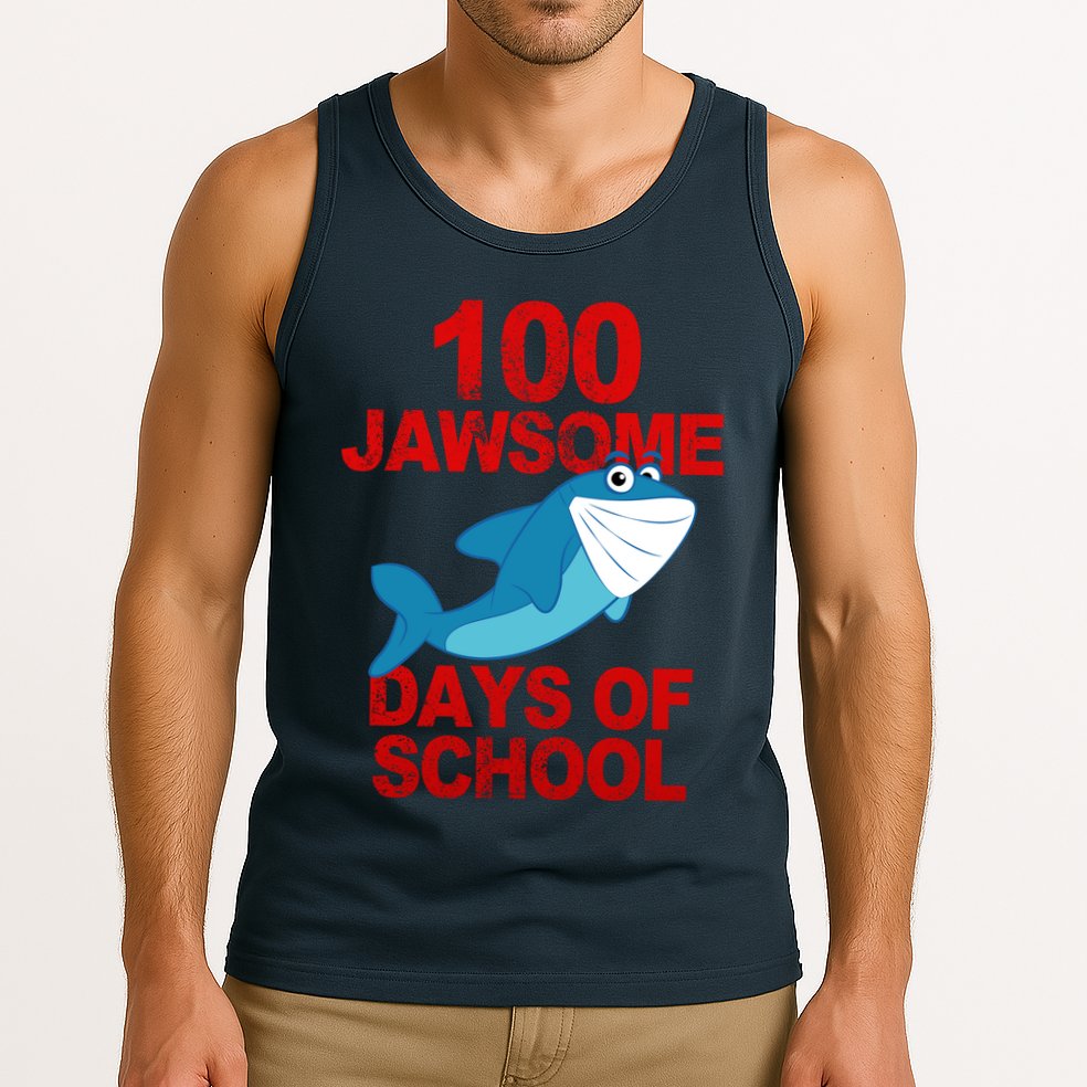 100 Jawsome Days Of School Shark Tank Top
