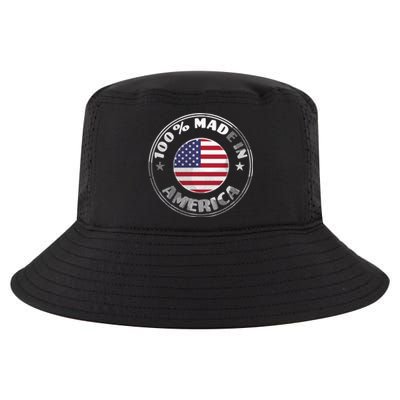 100% Made In America Cool Comfort Performance Bucket Hat