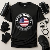 100% Made In America Cooling Performance Crew T-Shirt