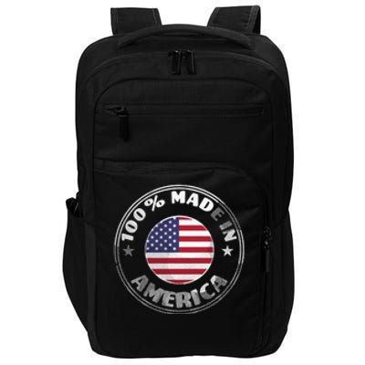 100% Made In America Impact Tech Backpack