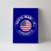 100% Made In America Canvas