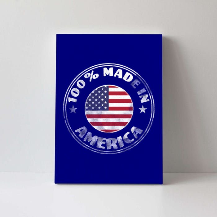 100% Made In America Canvas