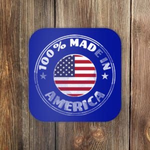 100% Made In America Coaster