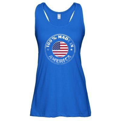 100% Made In America Ladies Essential Flowy Tank