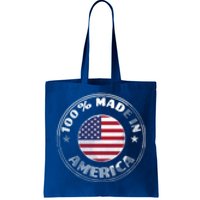 100% Made In America Tote Bag