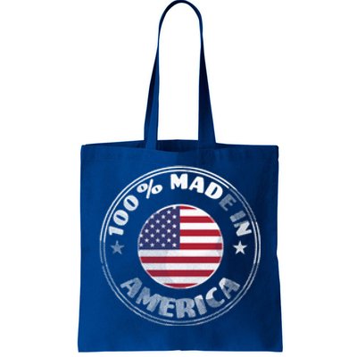 100% Made In America Tote Bag