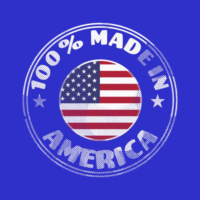 100% Made In America Visor