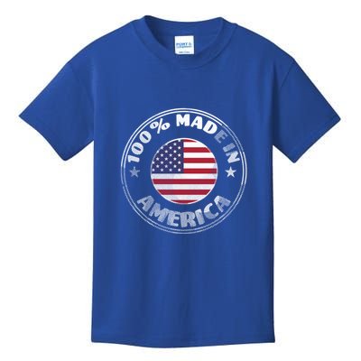 100% Made In America Kids T-Shirt