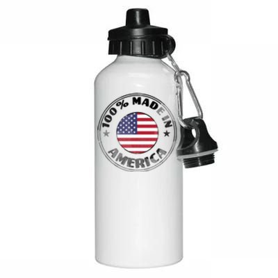 100% Made In America Aluminum Water Bottle