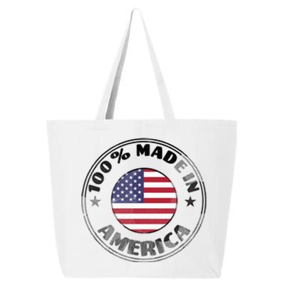 100% Made In America 25L Jumbo Tote