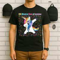 100 Magical Days of Learning Dabbing Unicorn T-Shirt