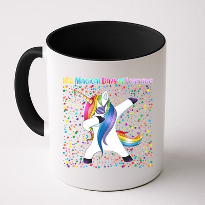 100 Magical Days of Learning Dabbing Unicorn Mug