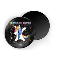 100 Magical Days of Learning Dabbing Unicorn Magnet
