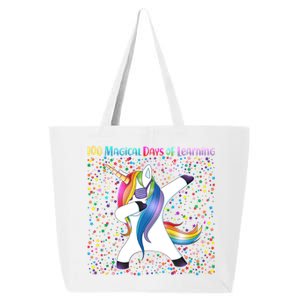 100 Magical Days of Learning Dabbing Unicorn 25L Jumbo Tote