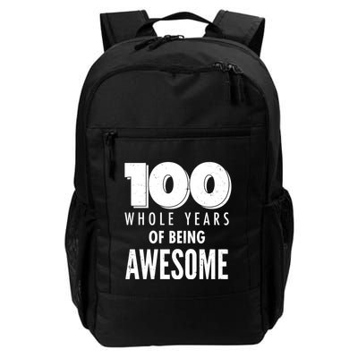 100 Whole Years Of Being Awesome Birthday Backpack