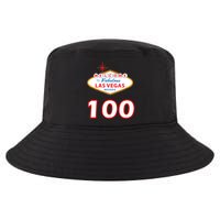 100 Years Old In Vegas - 100th Birthday Cool Comfort Performance Bucket Hat