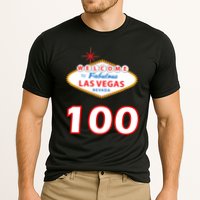 100 Years Old In Vegas - 100th Birthday Cooling Performance Crew T-Shirt