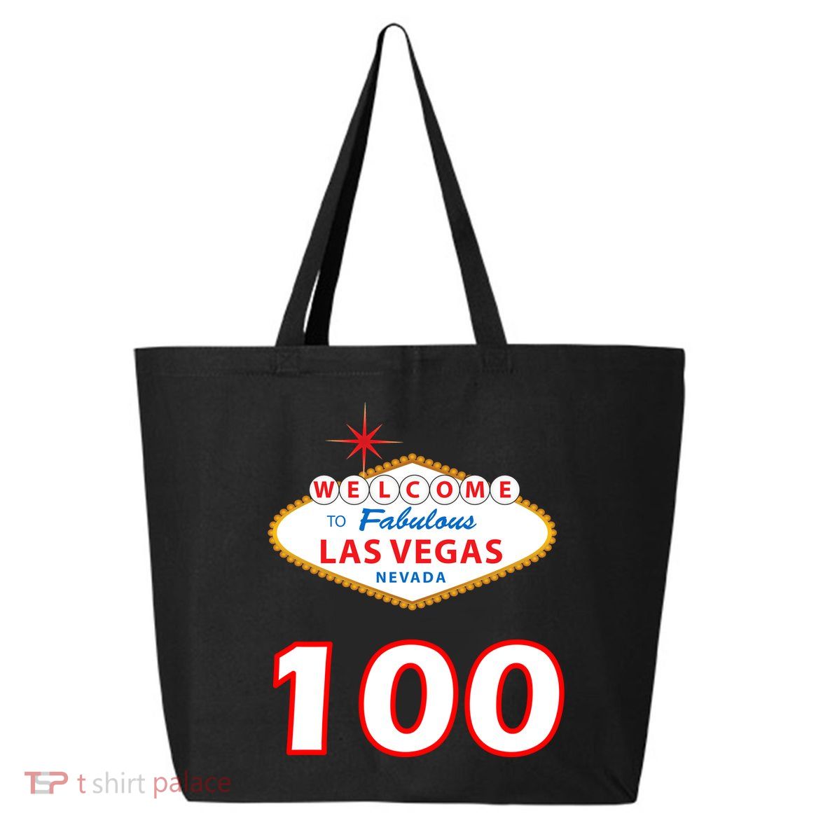 100 Years Old In Vegas - 100th Birthday 25L Jumbo Tote