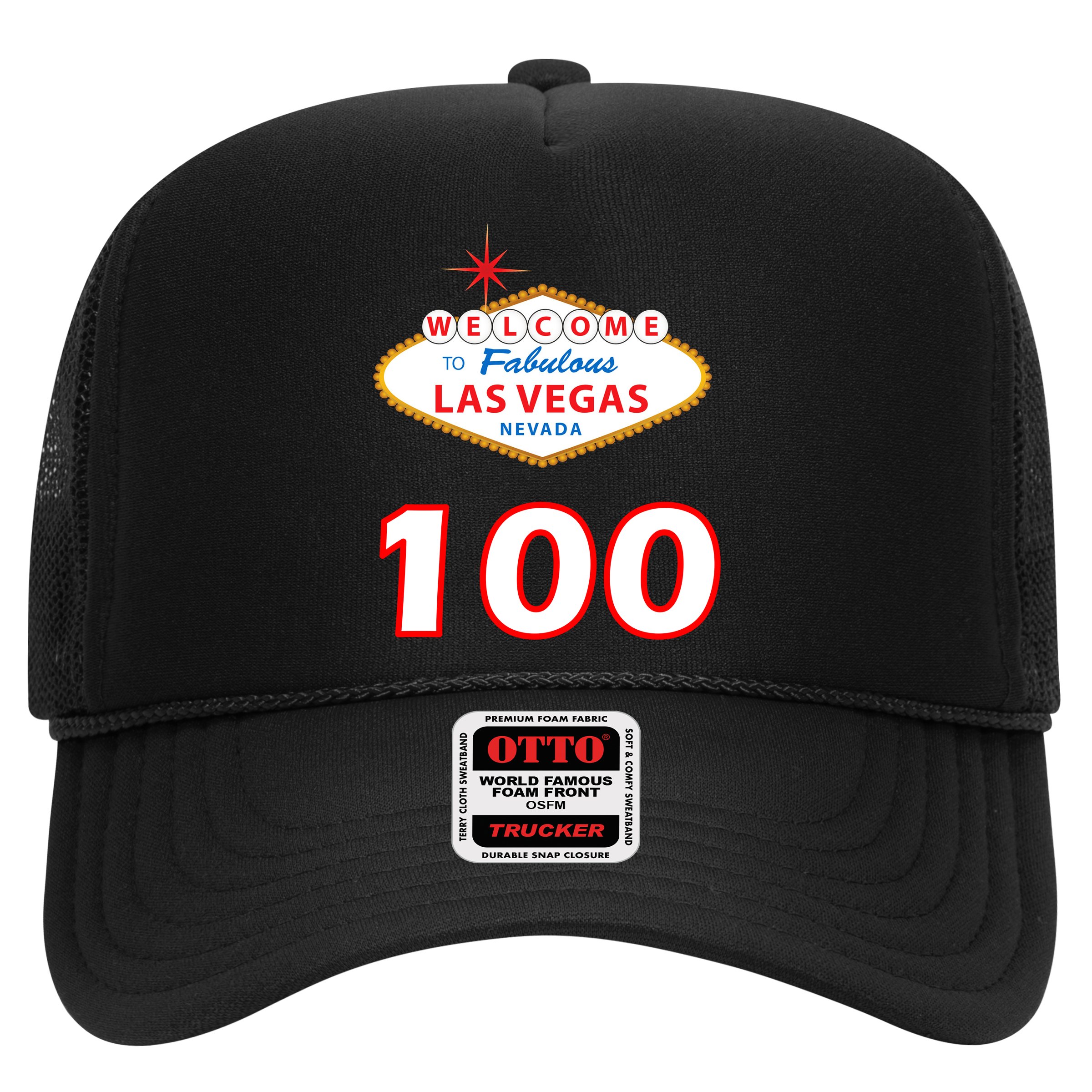 100 Years Old In Vegas - 100th Birthday Hat
