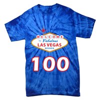 100 Years Old In Vegas - 100th Birthday Tie-Dye T-Shirt