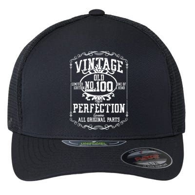 100th Birthday Genuine All Original Parts Flexfit Unipanel Trucker Cap