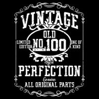 100th Birthday Genuine All Original Parts 16 in Basic Backpack