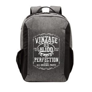 100th Birthday Genuine All Original Parts Vector Backpack