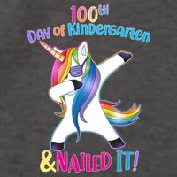 100th Day Of Kindergarten & Nailed it Vector Backpack