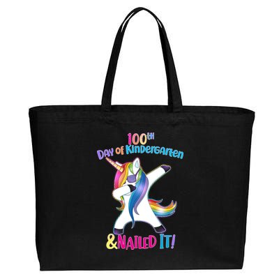 100th Day Of Kindergarten & Nailed it Cotton Canvas Jumbo Tote