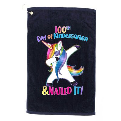 100th Day Of Kindergarten & Nailed it Golf Towel
