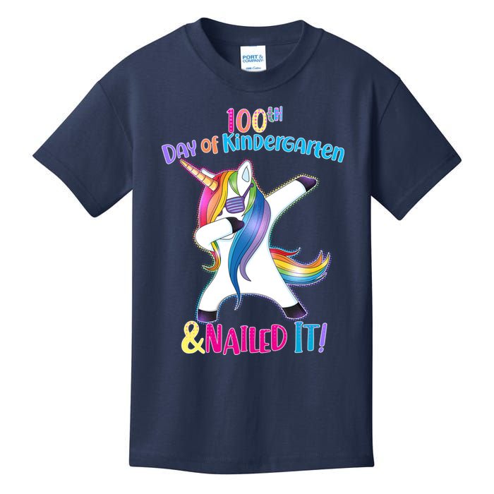 100th Day Of Kindergarten & Nailed it Kids T-Shirt