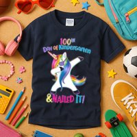 100th Day Of Kindergarten & Nailed it Kids T-Shirt