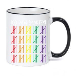 100th Day of School 11oz Black Color Changing Mug