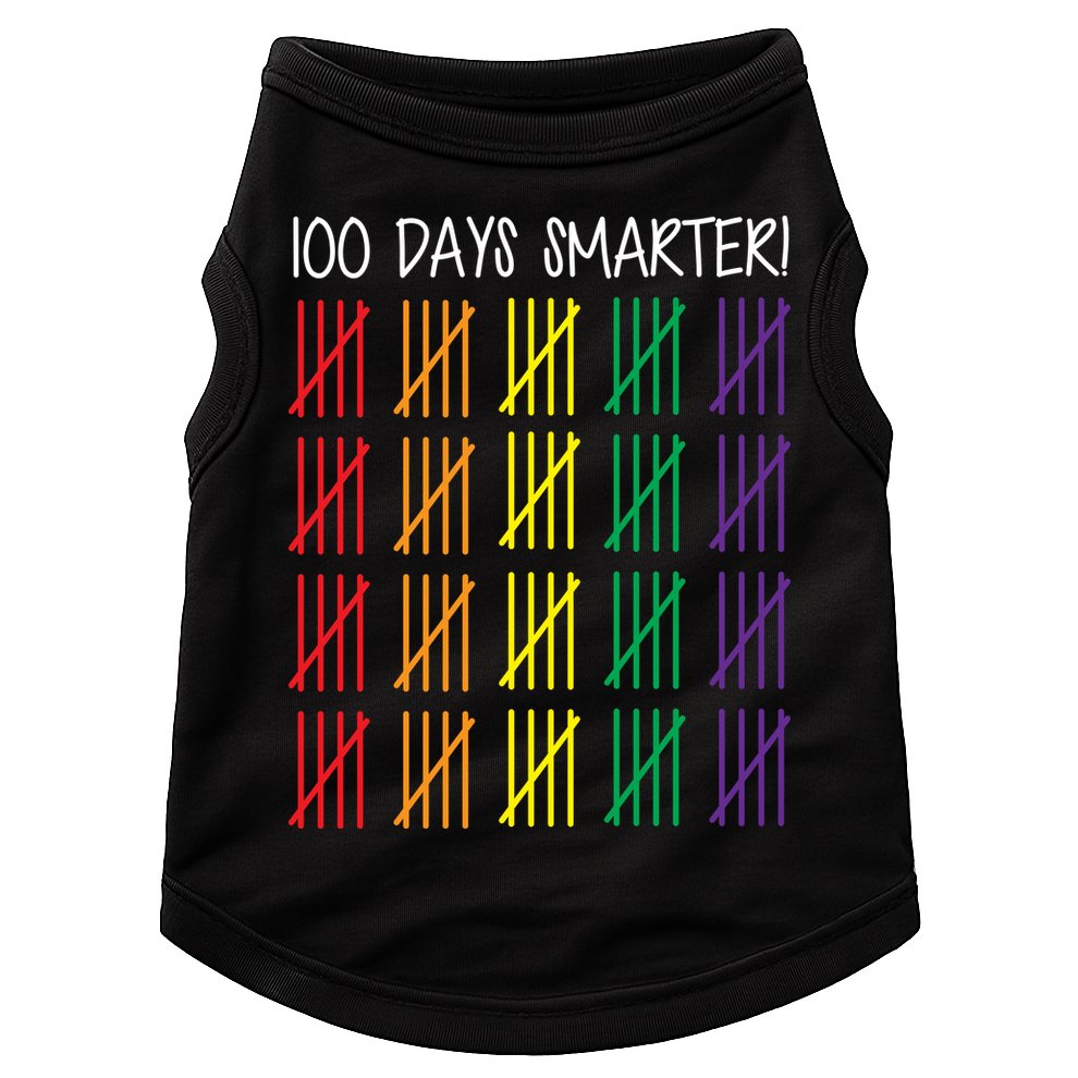 100th Day of School Doggie Tank