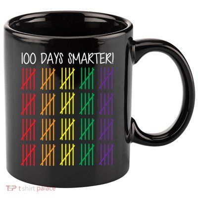 100th Day of School 11oz C Handle Ceramic Mug