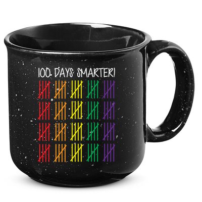 100th Day of School 15oz Campfire Ceramic Mug