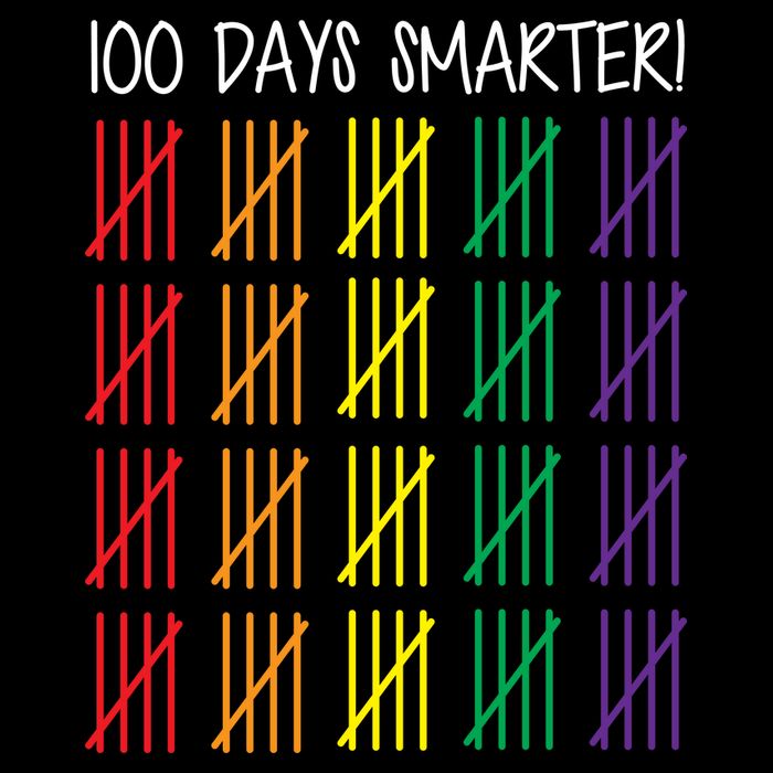 100th Day of School Ladies Essential Flowy Tank