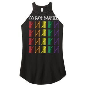 100th Day of School Women's Perfect Tri Rocker Tank