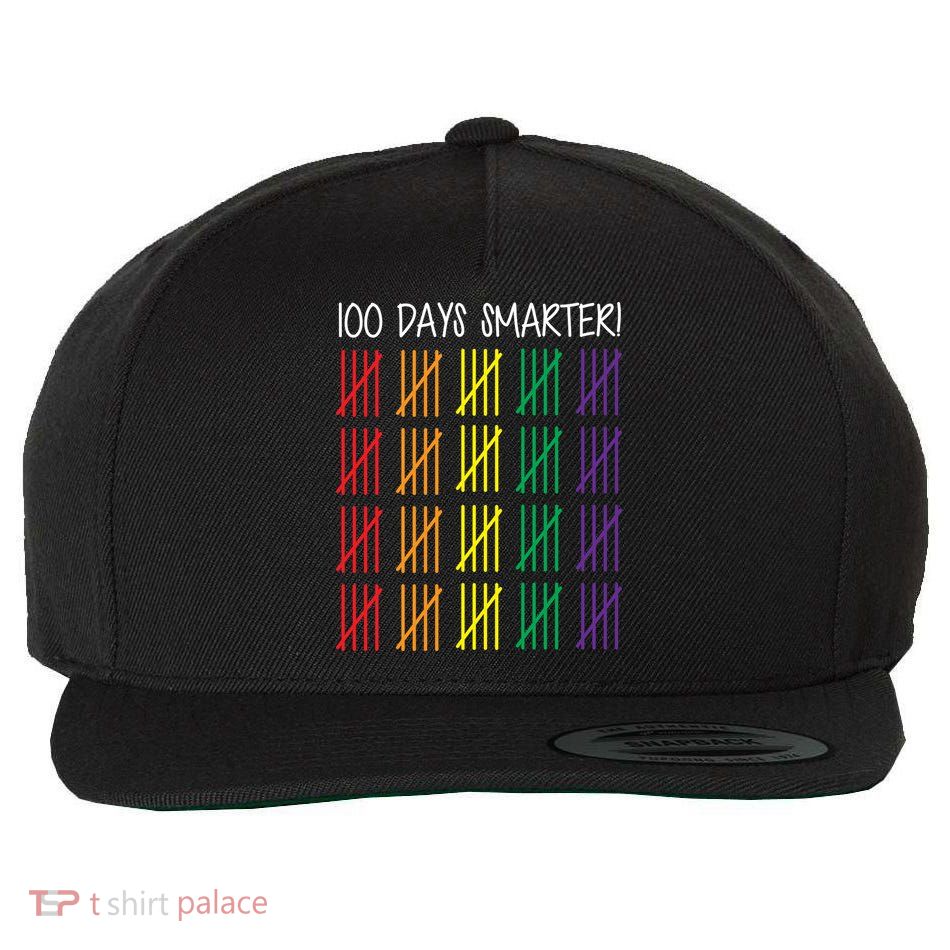 100th Day of School Wool Snapback Cap