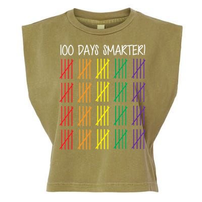 100th Day of School Garment-Dyed Women's Muscle Tee