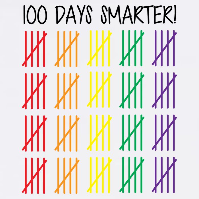 100th Day of School Garment-Dyed Sweatshirt