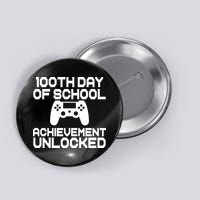 100th Day Of School Achievement Unlocked Button