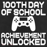 100th Day Of School Achievement Unlocked 11oz C Handle Ceramic Mug