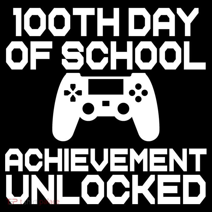 100th Day Of School Achievement Unlocked Short Acrylic Beanie