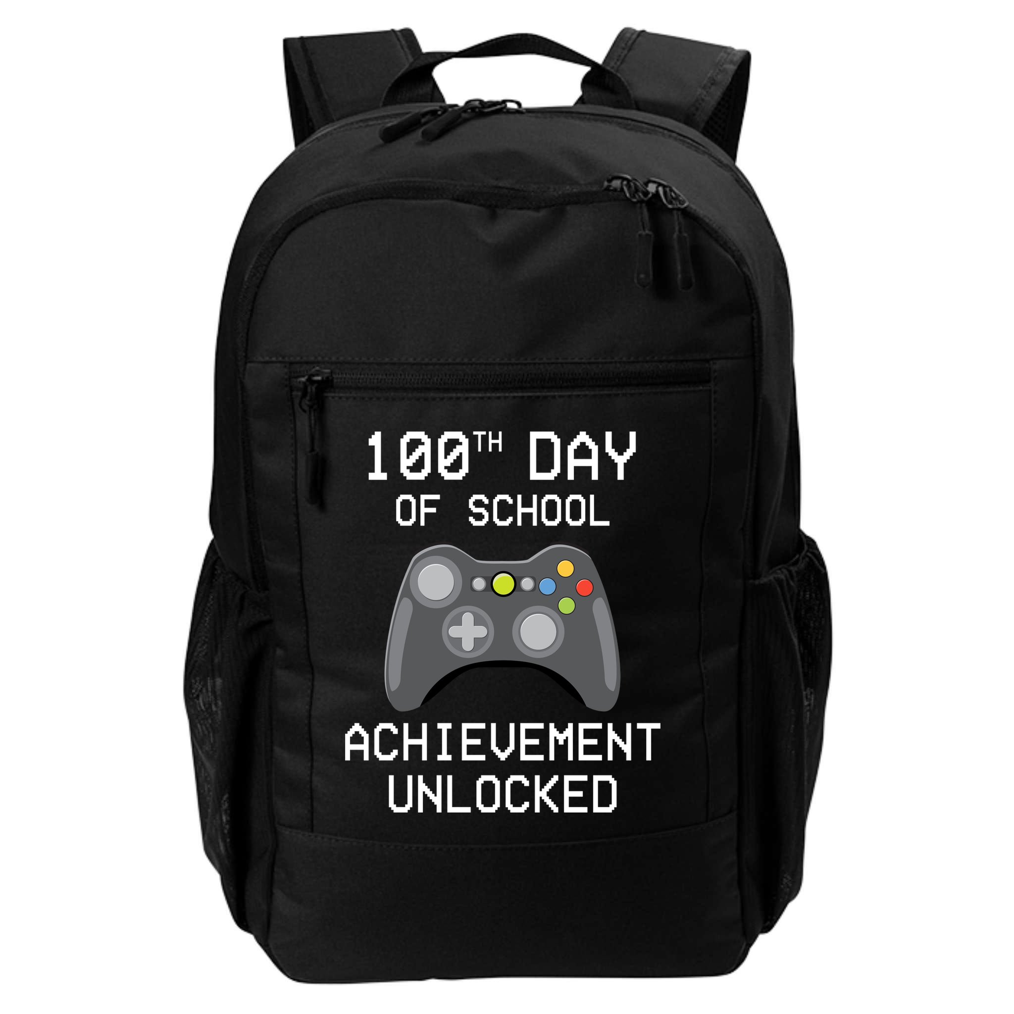 100th Day Of School Achievement Unlocked Cute Backpack