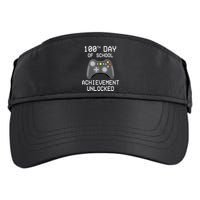 100th Day Of School Achievement Unlocked Cute Adult Drive Performance Visor