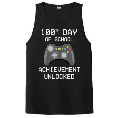 100th Day Of School Achievement Unlocked Cute PosiCharge Competitor Tank