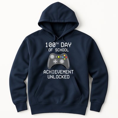 100th Day Of School Achievement Unlocked Cute Hoodie