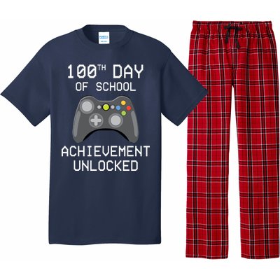 100th Day Of School Achievement Unlocked Cute Pajama Set